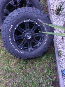 4x4 16inch all terrain rim and tyre