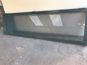 Black Aluminium Door Tinted