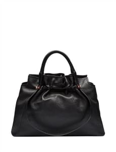 MIMCO - BLOOM TOTE BAG - BLACK - $250 ono - LEATHER - AS NEW!