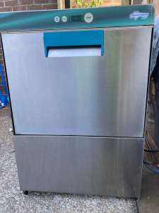 Eswood smartwash 500 commercial dishwasher glass washer auto dispenser