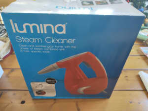 Lumina steam cleaner unused from storage 
