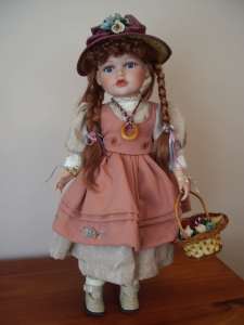KB Porcelain Doll Named Amy LE 397/2500, 47cm tall