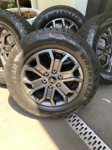 Ford Ranger 2024 NEW mag wheels and tyres 18in