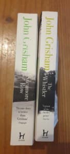 2 Books by popular author John Grisham...