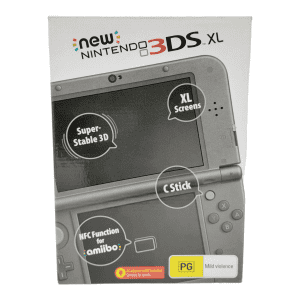 NEW NINTENDO 3DS XL BLACK (NEW IN BOX)