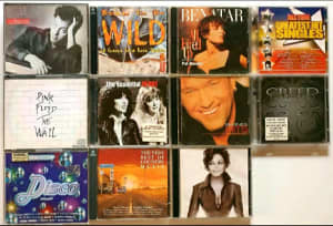 Assorted CD double albums from $8 pre-loved