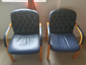 Pair of Quality Chair 87x67x61-$100-St Ives Pick up