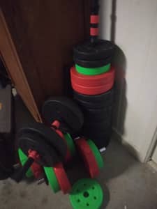 dumbell/weight set
