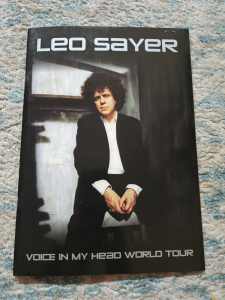 Leo Sayer Tour Book with ticket stubs 