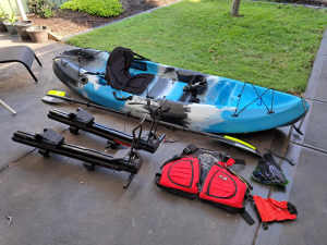 Kayak with Accessories