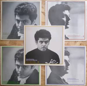 5 Daniel Barenboim Beethoven Sonatas Vinyl Record LPs 