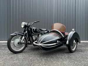 BMW R50 Motorcycle with Steib S500 Sidecar
