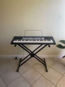 ELECTRIC KEYBOARD CASIO CTK-1550 with stand