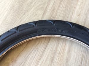 KENDA Slick 16 x 1.75 (47-305) Tyre - Wire - Black - Tread:K-909A-007