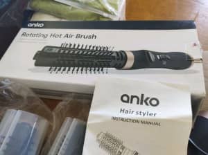 ANKO Kmart brand rotating hot air brush Brand new!