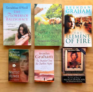 6 Irish fiction books - (bundle 3) Brendan Graham & Geraldine ONeill