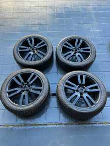 Land Rover Discovery 4 Black Pack Wheels, 20inch with Tyres, 255/50/R2