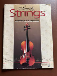 Viola book - Strictly Strings Viola Book 1