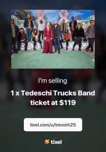 Tedeschi Trucks Band Palais Theatre Wednesday 3 April 2024 7PM