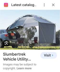 Slumbertrek car shelter