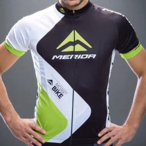 Merida Bike Wear Top Mens Cycling Jersey Bicycle Shirt Reflective