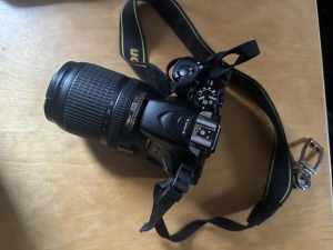 Wanted: Nikon D5600 professional camera with 18-140mm 1:3.5-5.6g ED lens