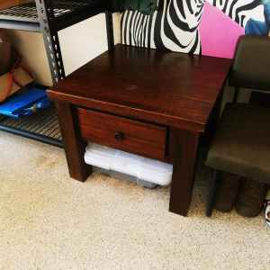 ### Solid hard wood #### coffee table with drawer