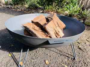 85 cm cast iron fire pit