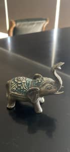 Brass decorative elephant,