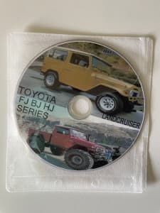 Toyota Landcruiser Manual on disc