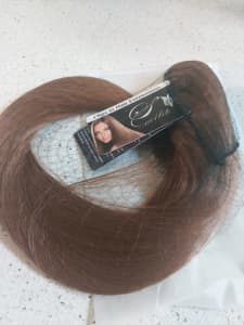Golden Brown Ponytail Hair Clip