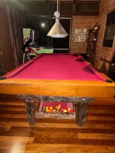 9ft high-end pool table Brodie custom paid $5000 sell $3500 O4O9697671