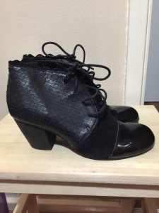Black Isabelle Rossi Boots Size 6