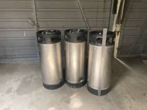 20 L home brew kegs (ball lock)