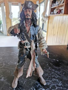 2004 Pirate of the Caribbean - Jack Sparrow Talking Figurine