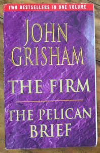 The Firm and The Pelican Brief by John Grisham