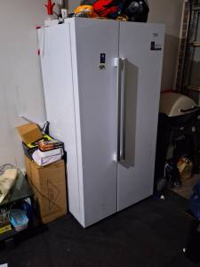 Double door fridge only $250