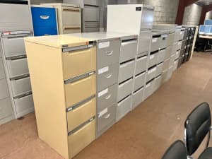 Office Furniture Filing Cabinets 4,3,2 Drawer Galore