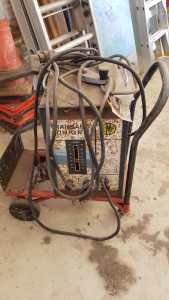 EMF Transarc junior welder and trolley
