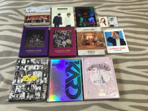 KPOP ALBUMS (WITH INCLUSIONS) AND PHOTO CARDS