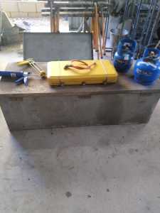 Galvanised Toolboxes Large and medium size