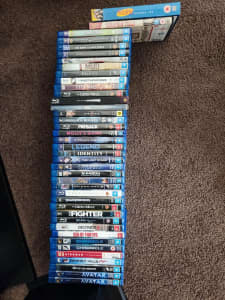40 x Blu rays and DVDs