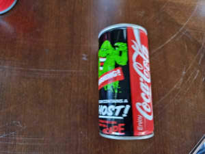 Vintage 1989 Coca Cola Ghostbusters can