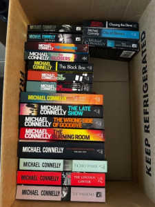 18 x Michael Connelly novels. Harry Bosch series & others