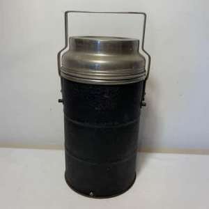 Antique WWII British Aircrewman’s Thermos Food Flask 