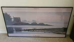 Framed print of La Bretagne