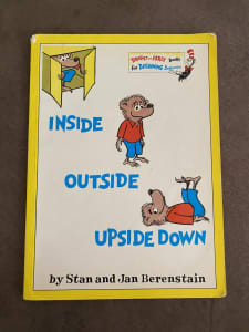 Dr Seuss Book - Berenstain Bears, Inside, Outside Upside Down