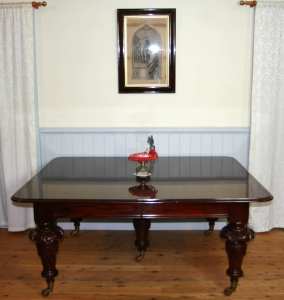 Mahogany Extension Table 15 6 Long (seats 18) C.1880