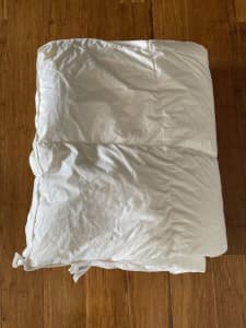 Single Bed Quilt Cover Duck Down 80% Feather 20% High Warmth