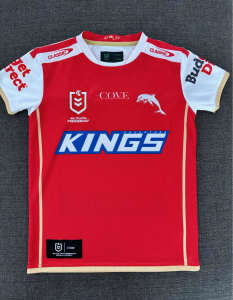 Wanted: NRL Dolphins Jersey - Kids Size 10
